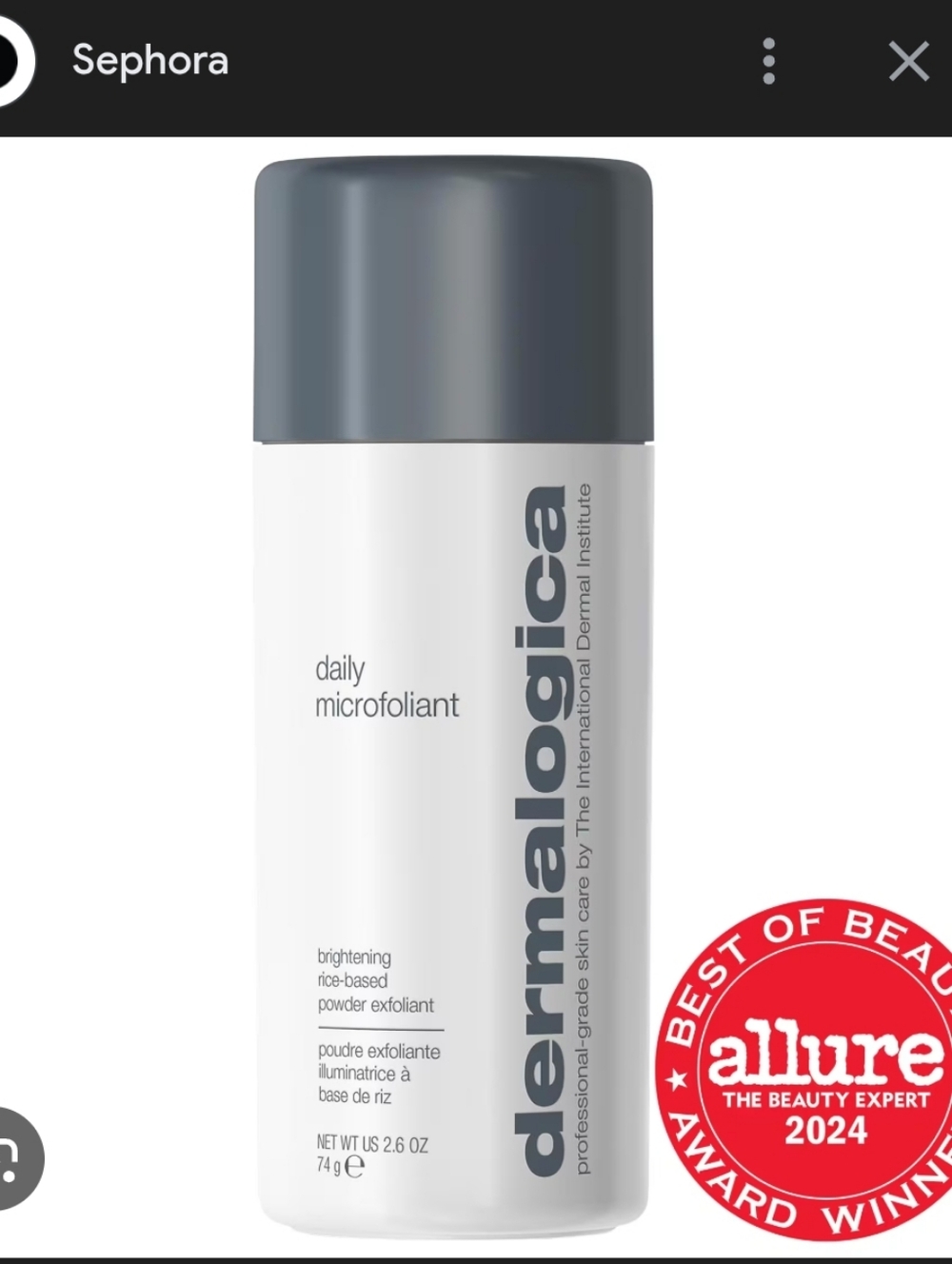 dermalogica Daily Microfoliant - Unused No Box 75g